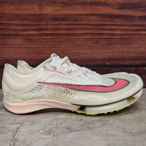 Nike Air Zoom Victory Men\'s 7 Sail Fierce Pink Track Spikes Shoes CD4385-101 main image 7
